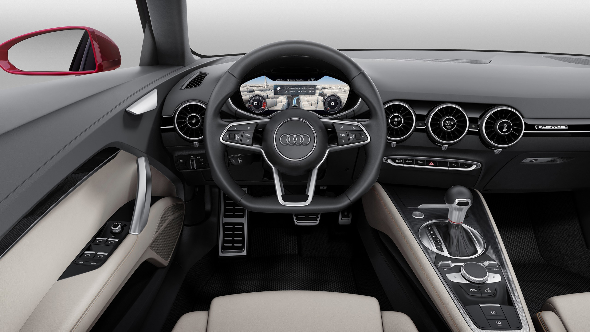 2014 audi tt sportback concept 4 - رونمایی از نسل چهارم  آئودی TT کوپه ی چهار نفره