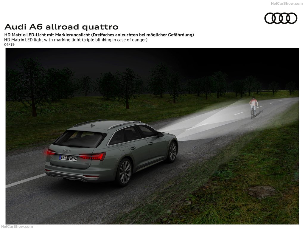 Audi A6 allroad quattro 2020 1024 14 - آئودی A6 آلرود کواترو 2020 در نسل چهار خود بروز و قوی تر