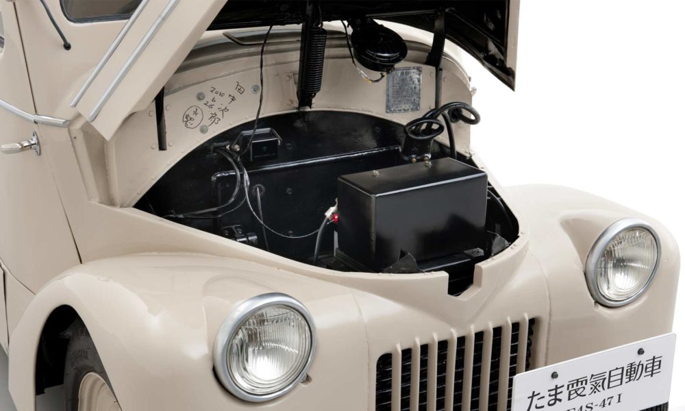 Nissan Tama electric 1947 6 - خودروی برقی نیسان در 70 سال پیش !! نیسان تاما مدل 1947