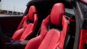 2020 Chevrolet Corvette C8 interior seats 300x169 - ببینید و بشنوید از کوروت C8 ؛ استارت، احیا و شروع دوباره مدل 2020