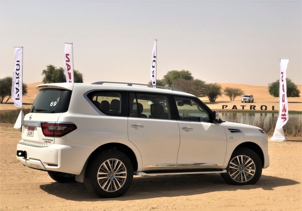 2020 Nissan Patrol in the UAE 7 1024x715 - برای اولین بار در امارات؛ نیسان پاترول پلاتینیوم 2020