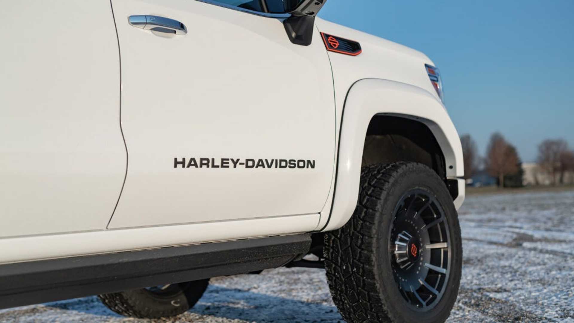 2020 harley davidson gmc sierra 16 - این یک پیک آپ جدید هارلی دیویدسون 2020 است، نه یک فورد