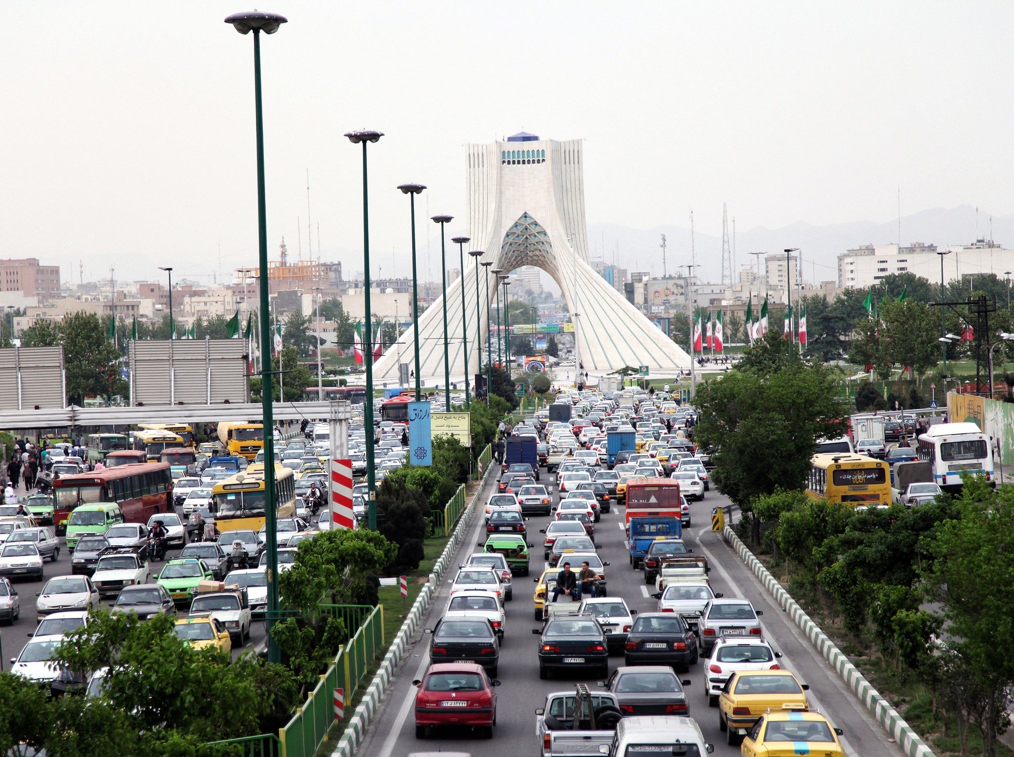 تهران - بازگشت طرح ترافیک پس از شب های قدر | اردیبهشت ماه 99